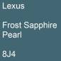 Preview: Lexus, Frost Sapphire Pearl, 8J4.